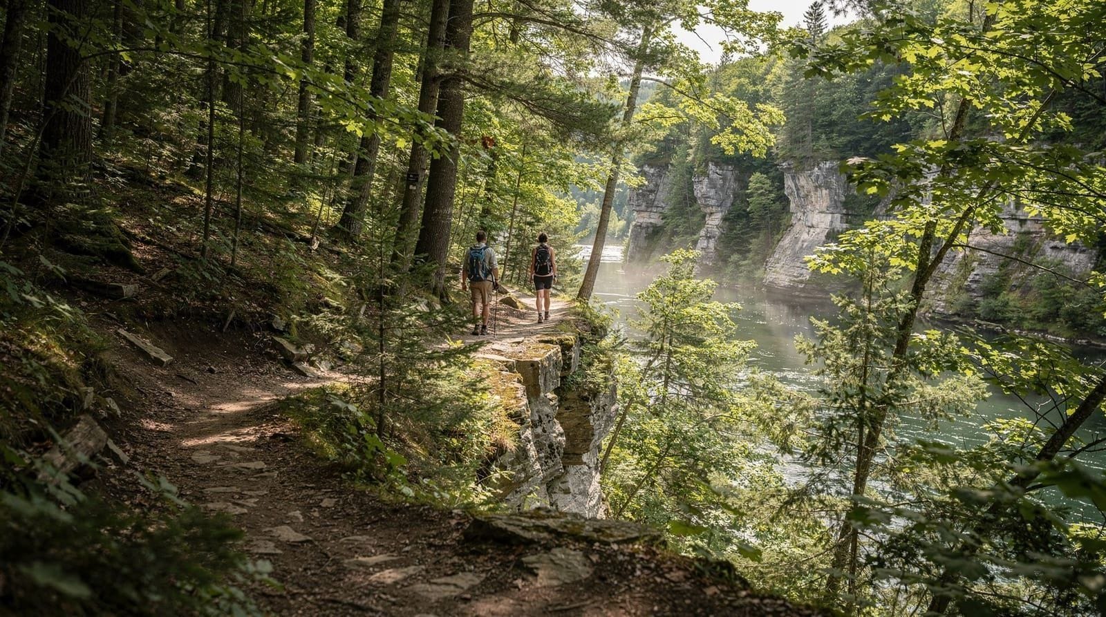 Elora Gorge hiking guide — Hiking the limestone cliffs of Elora Gorge Conservation Area, plus the Cataract-