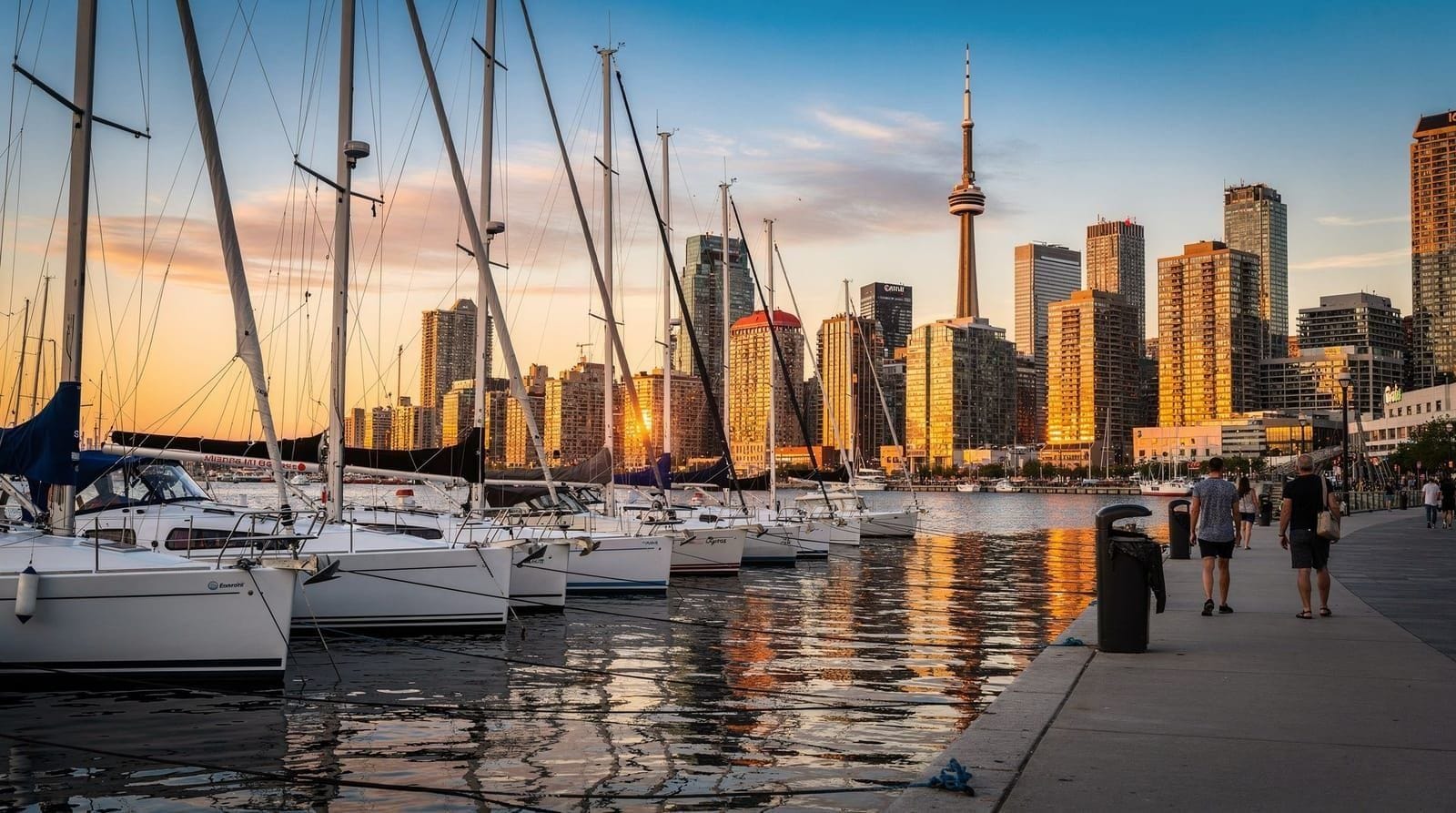 Harbourfront Toronto guide — Toronto's waterfront promenade mixes free winter skating, ferry terminals, and a