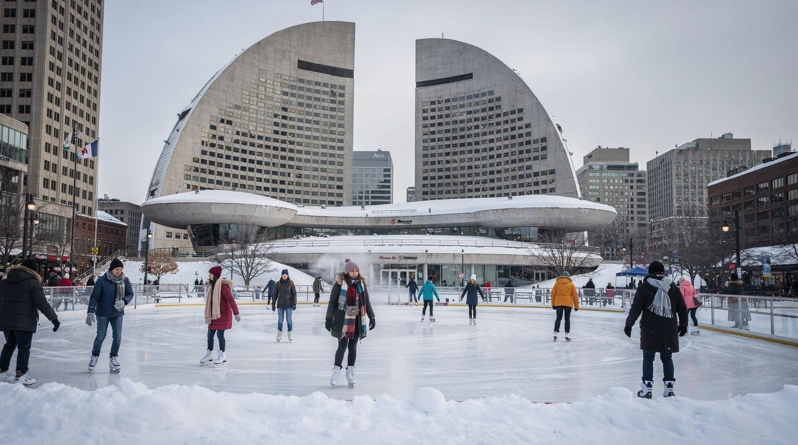Ice skating in Toronto guide — Where to ice skate in Toronto: free rinks at Harbourfront and Nathan Phillips Sq