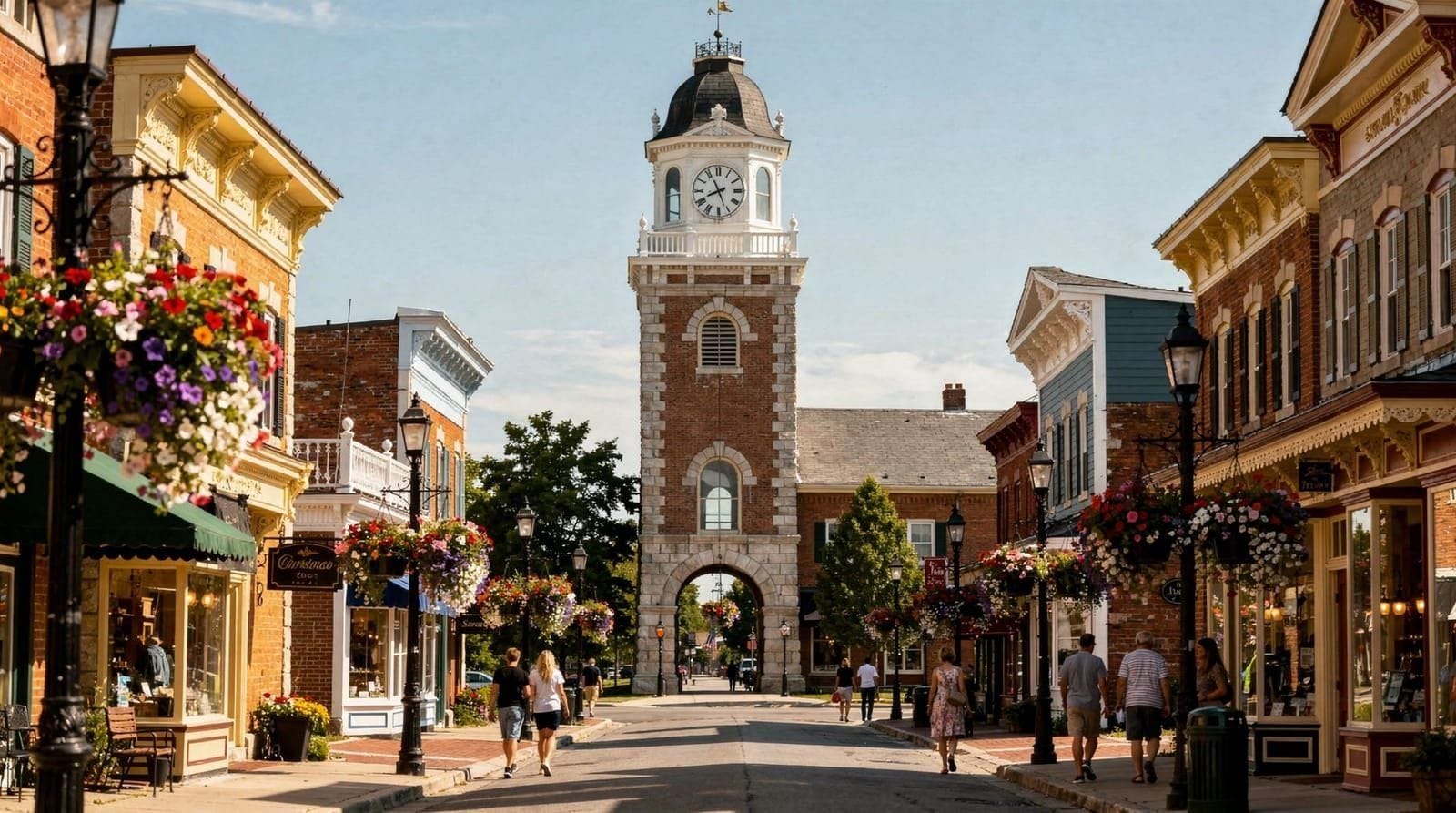 Niagara-on-the-Lake day trip — Niagara-on-the-Lake as a day trip from Toronto: driving time, Queen Street, wine