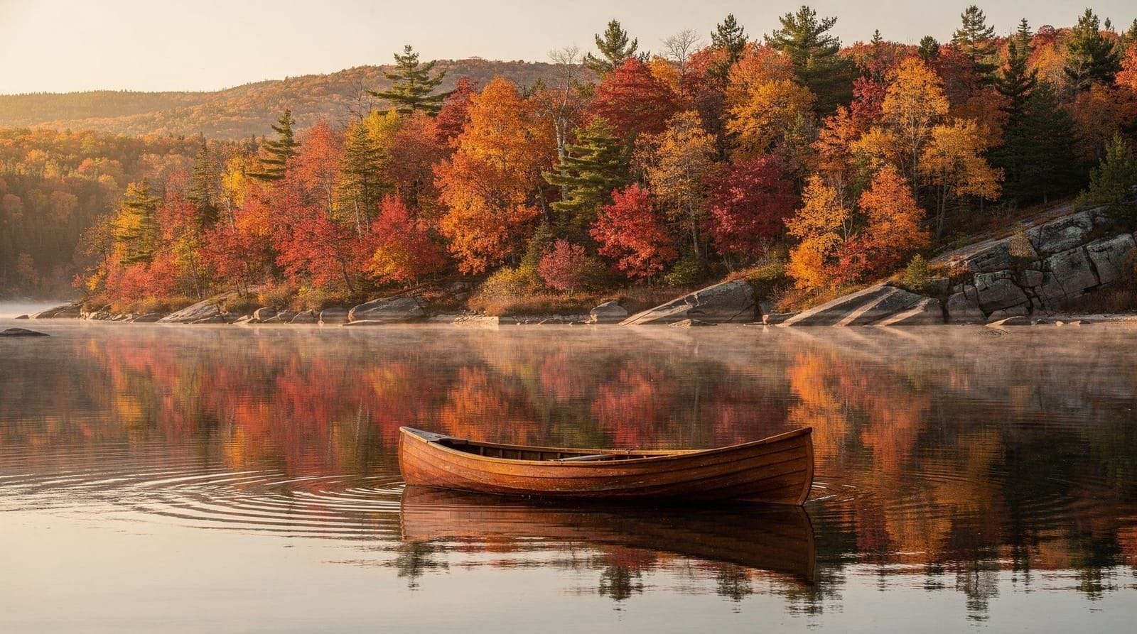 Fall foliage escape: Algonquin & Muskoka — 4 days — moderate